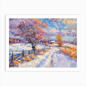 Winter Landscape 20 Art Print