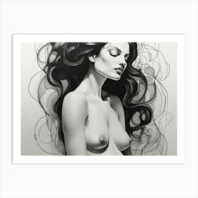 Sexy Woman 2 Art Print