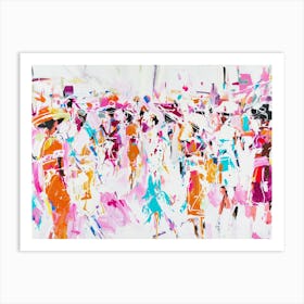 Day At The Races Art Print