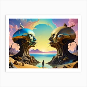 Surreal Dreamscape 1 Art Print