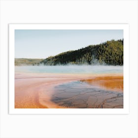 Grand Prismatic Spring Art Print