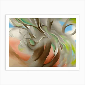 Georgia O'Keeffe - Spring Tree No. II Art Print