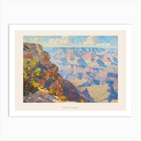 Western Landscapes Grand Canyon Arizona 4 Poster Art Print