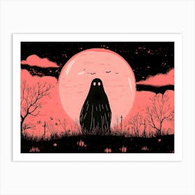 Ghost In The Night 2 Art Print