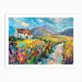 House In The Mountains 1 Art Print