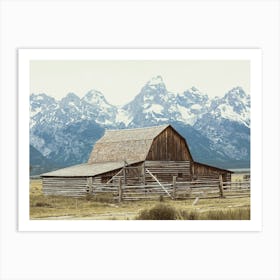 Grand Teton T. A. Moulton Barn Art Print