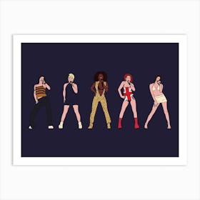 Spice Girls Art Print