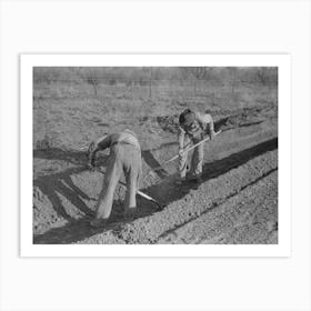 Untitled Photo, Possibly Related To Symbol Of Irrigation, El Indio, Texas By Russell Lee Art Print