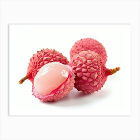 Lychee Fruit 1 Art Print