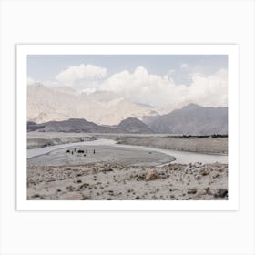 Indus River Art Print