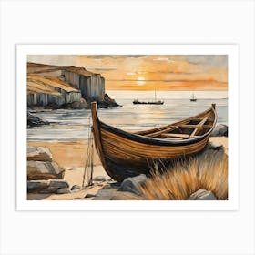 European Coastal Painting (17) Art Print