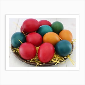 Easter Eggs 540 Art Print