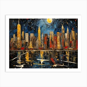 New York City Skyline Art Print