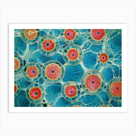 Cellular Structure Art Print