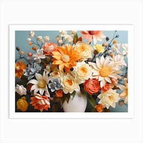 Bouquet Breeze Where Art Print