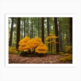 Autumn In The Forest Art Print