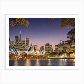 Sydney Opera House 2 Art Print