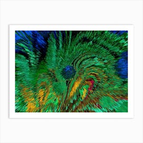 Acrylic Extruded Painting 31 Art Print