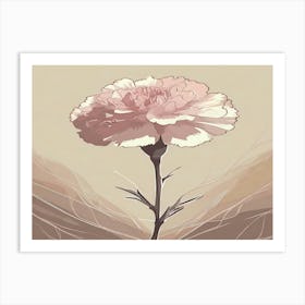 Carnation 15 Art Print