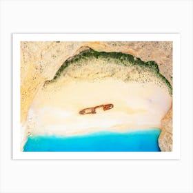 Greece. Aerial view #4 Art Print