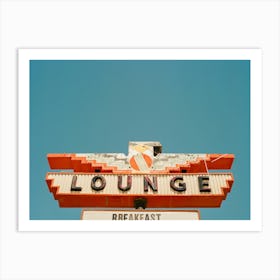 Route 66 V on Film Art Print