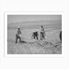 Untitled Photo, Possibly Related To Members Of The Fsa (Farm Security Administration) Cooperative Ditcher Art Print