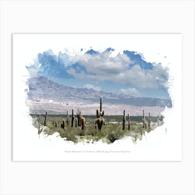 Parque Nacional Los Cardones, Salta & Jujuy Provinces, Argentina Art Print