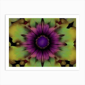 Purple Flower Art Print