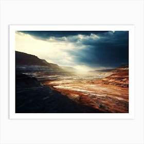 Ai Lithium Mining 020108 Art Print