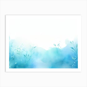 Watercolor Background 1 Art Print