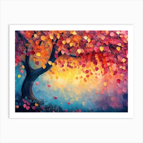 Autumn Tree 7 Art Print