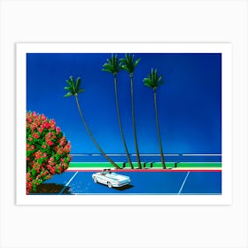 Hiroshi Nagai - Aesthetic vaporwave Art Print