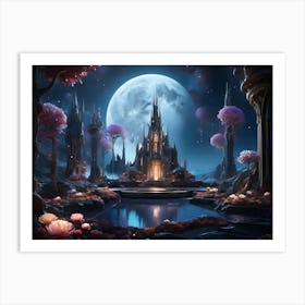 Fairytale Castle 1 Art Print