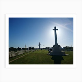 Villers Bretonneux Australian National Memorial, Picardy, France Art Print