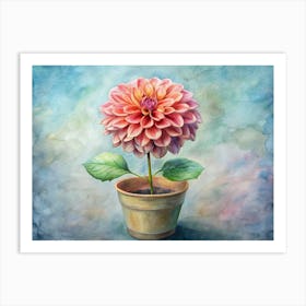 Dahlia 2 Art Print