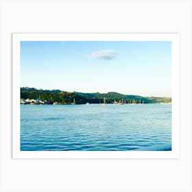 Plymouth harbour Art Print