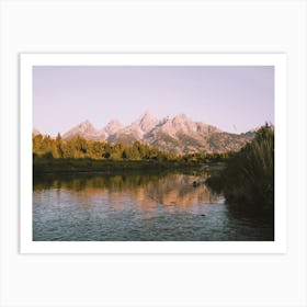 Grand Teton Mountains Art Print