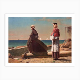 Dad S Coming (1873), Winslow Homer Art Print