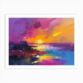 Sunset 35 Art Print