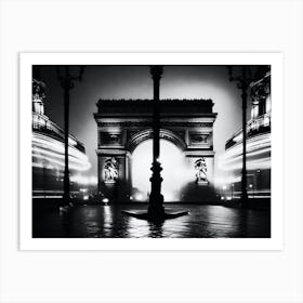 Arc De Triomphe Paris 3 Art Print