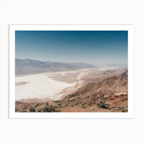 View Over Death Valley Art Print