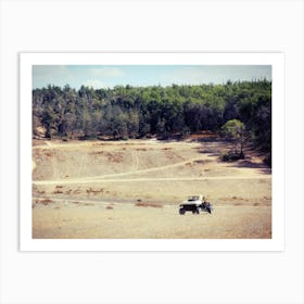 Buggy Car At A Rural Area Art Print