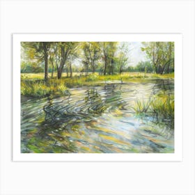 Nature Pond Art Print