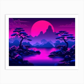 Asian Landscape 12 Art Print