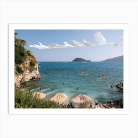 Cameo Island Greek Paradise Art Print