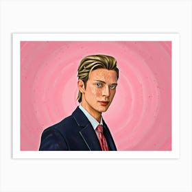 Portrait Of A Young Man Art Print