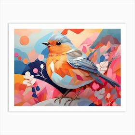 Robin 42 Art Print