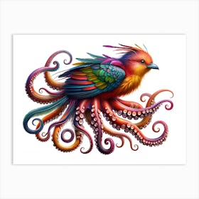 Octobird Art Print