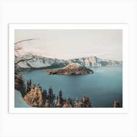 Crater Lake Oregon Art Print