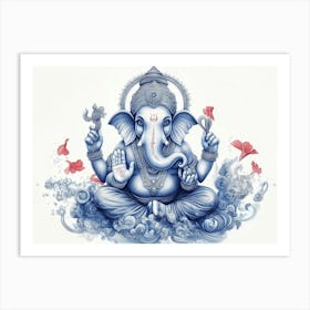 Ganesha 4 Art Print